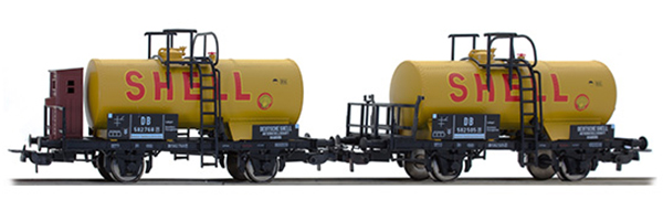 Set of 2 Tank cars "SHELL"<br /><a href='images/pictures/Sachsenmodelle/til74198.jpg' target='_blank'>Full size image</a>